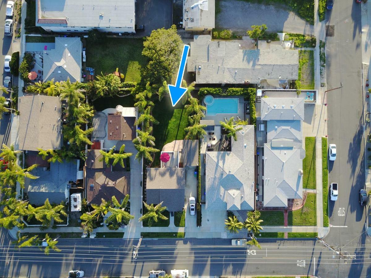 Ultimate Beach Bungalow - 1 Block From Beach - Huge Backyard Carlsbad Extérieur photo