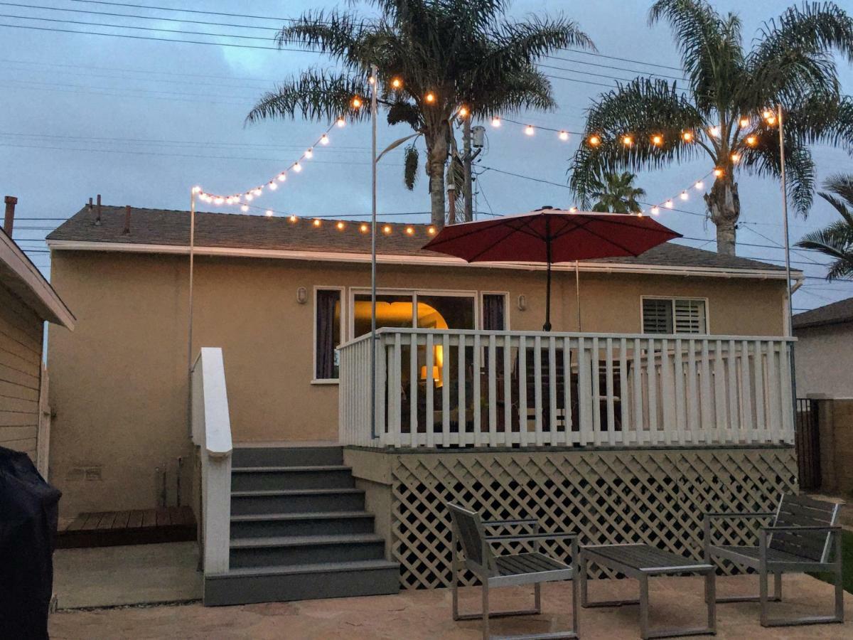 Ultimate Beach Bungalow - 1 Block From Beach - Huge Backyard Carlsbad Extérieur photo