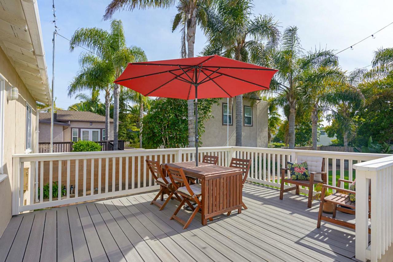 Ultimate Beach Bungalow - 1 Block From Beach - Huge Backyard Carlsbad Extérieur photo