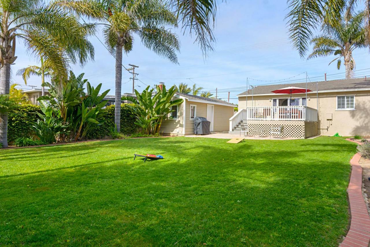 Ultimate Beach Bungalow - 1 Block From Beach - Huge Backyard Carlsbad Extérieur photo
